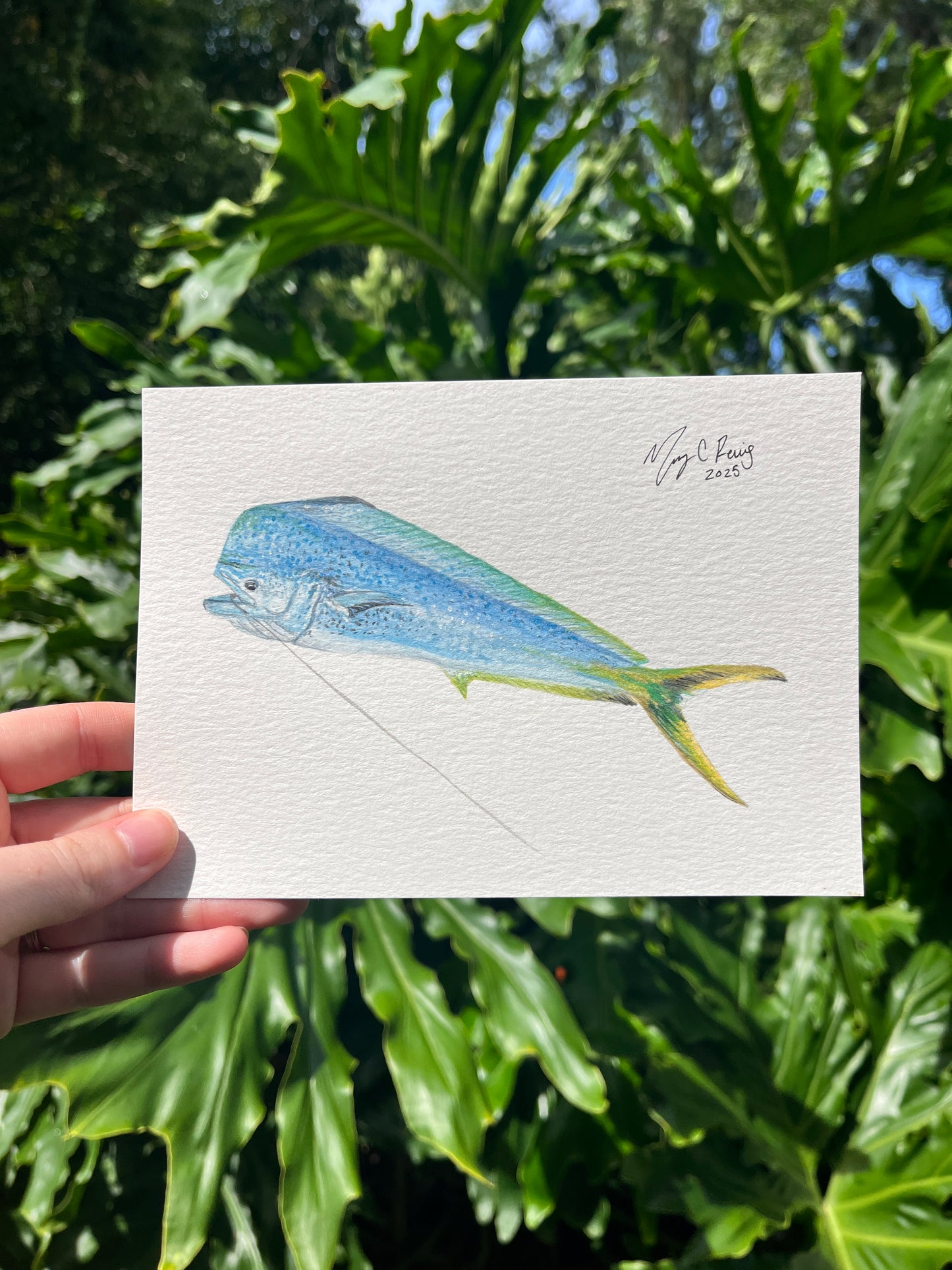 “Pelagic Dream” Original Watercolor on Paper
