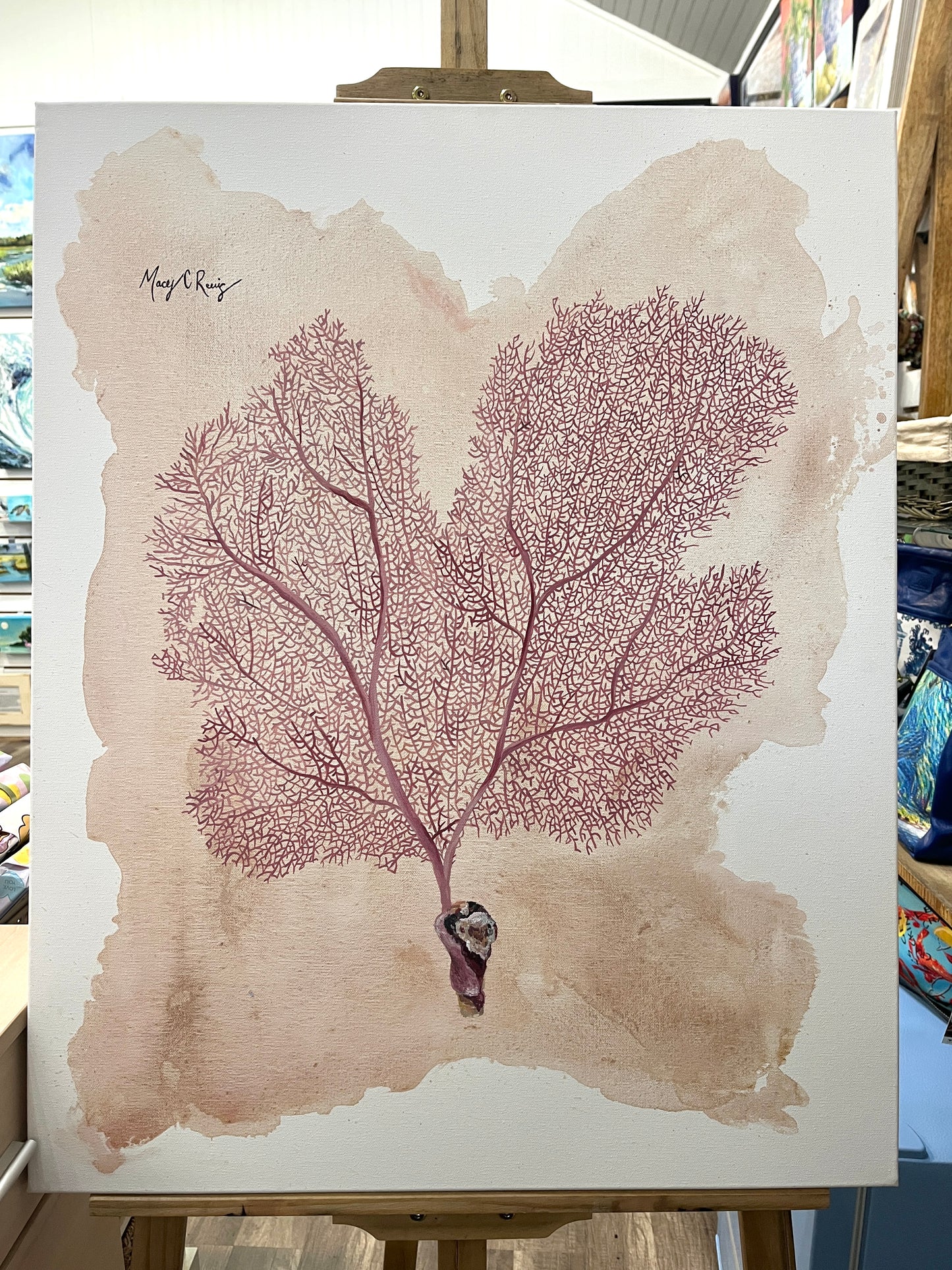 Endure, Original Acrylic on Canvas, 24x30