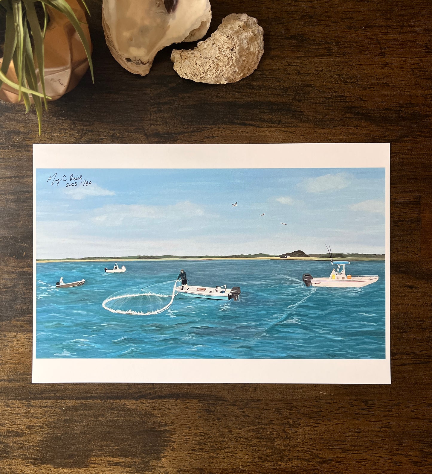 “Steadfast" Limited Edition Print by Macey C Rewis