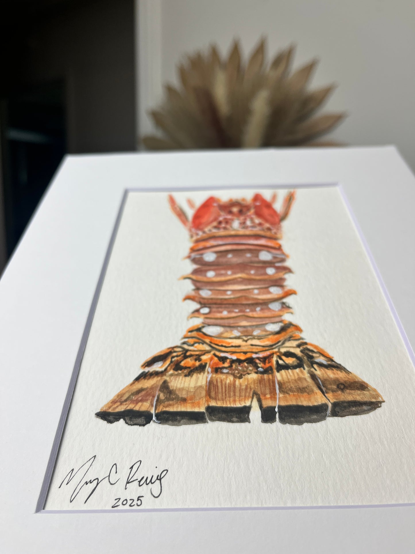 “Summer Trophy ” Original Watercolor on Paper