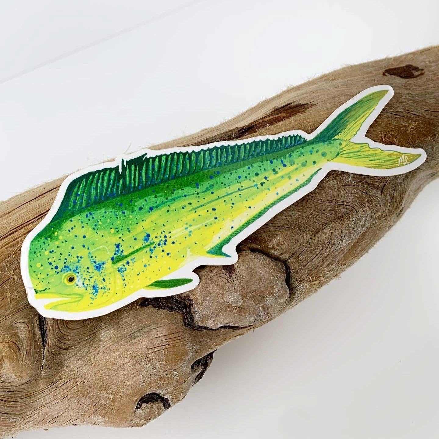 Mahi Mahi Fish Sticker, Accessories