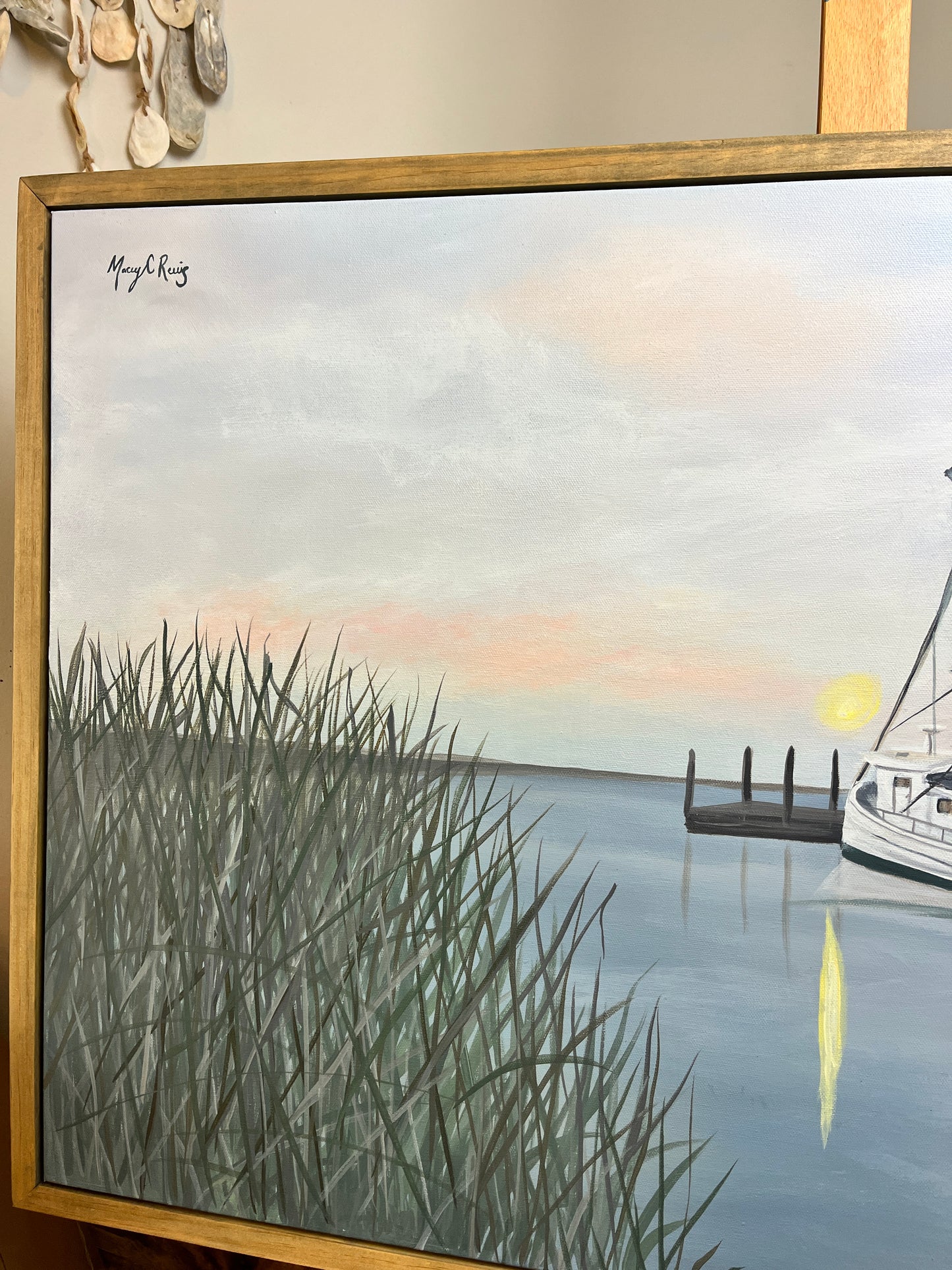 “Patiently Waiting” 24x36 Acrylic
