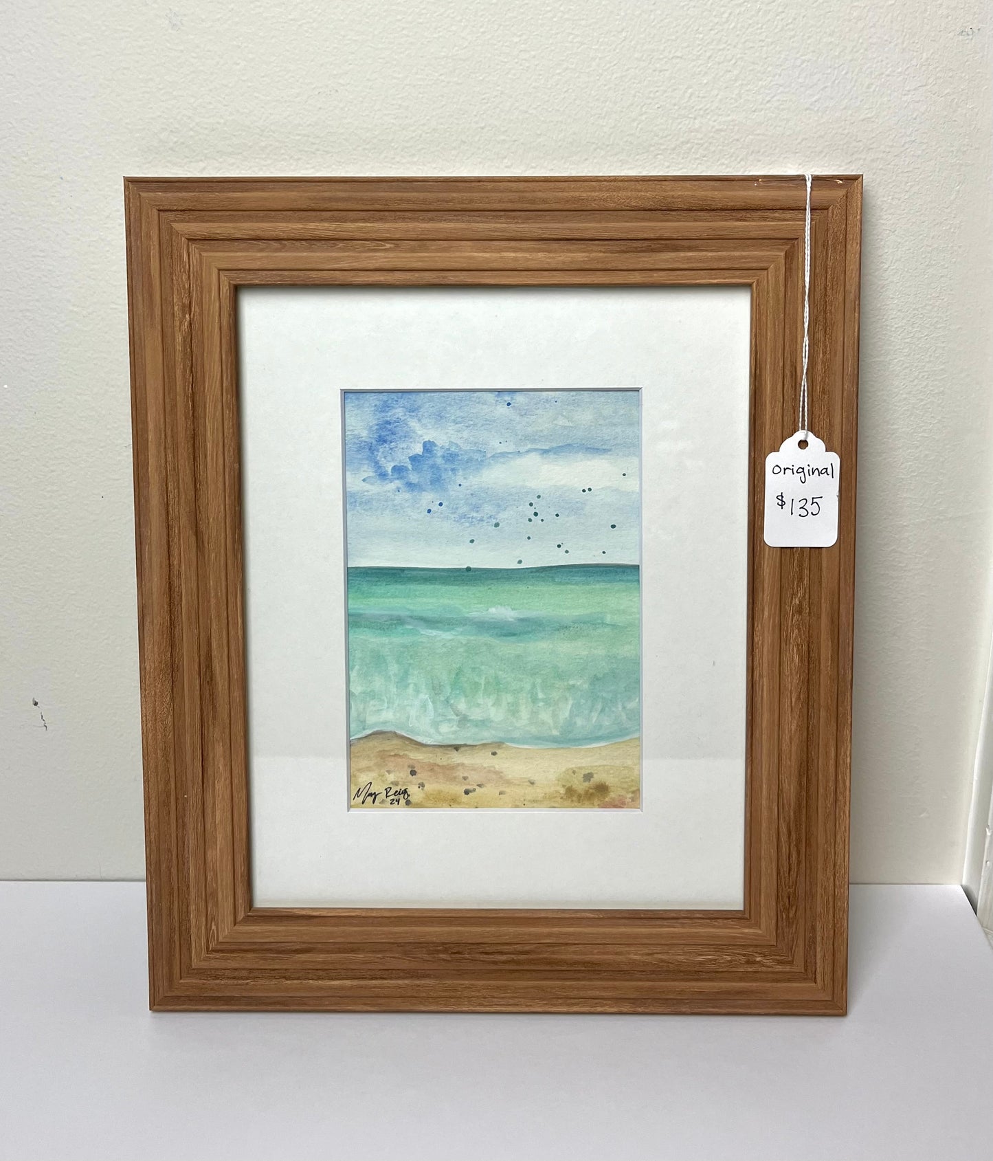 “ Sunday” Original Watercolor by Macey C Rewis