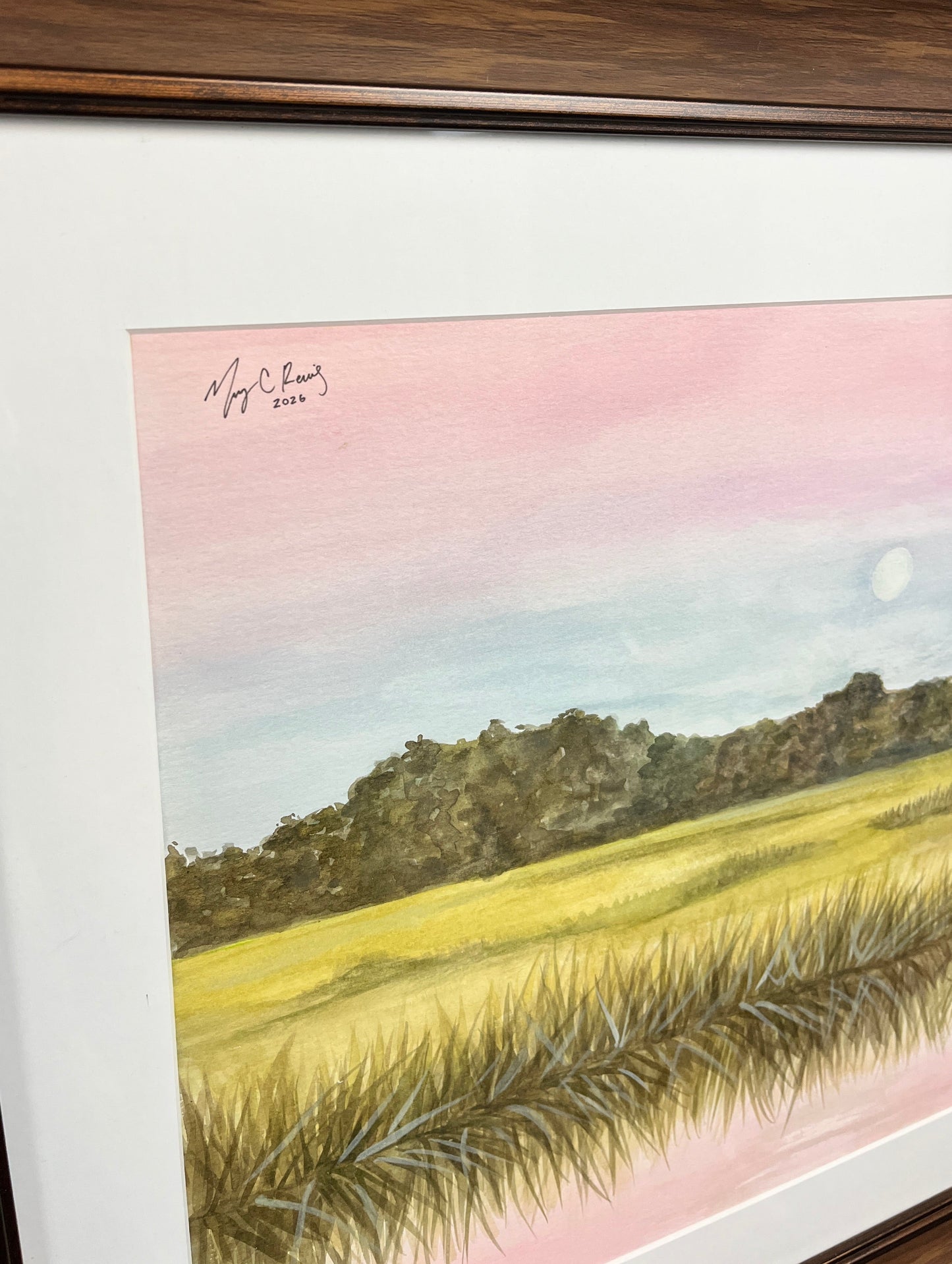 “Whispers in the Marsh Pt.2” Original Watercolor 18x24