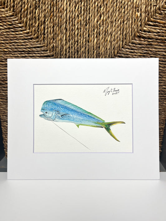 “Pelagic Dream” Original Watercolor on Paper