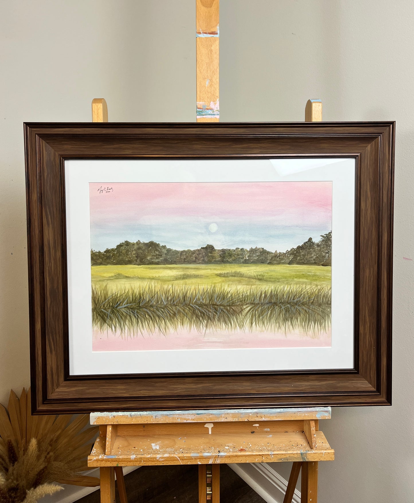 “Whispers in the Marsh Pt.2” Original Watercolor 18x24
