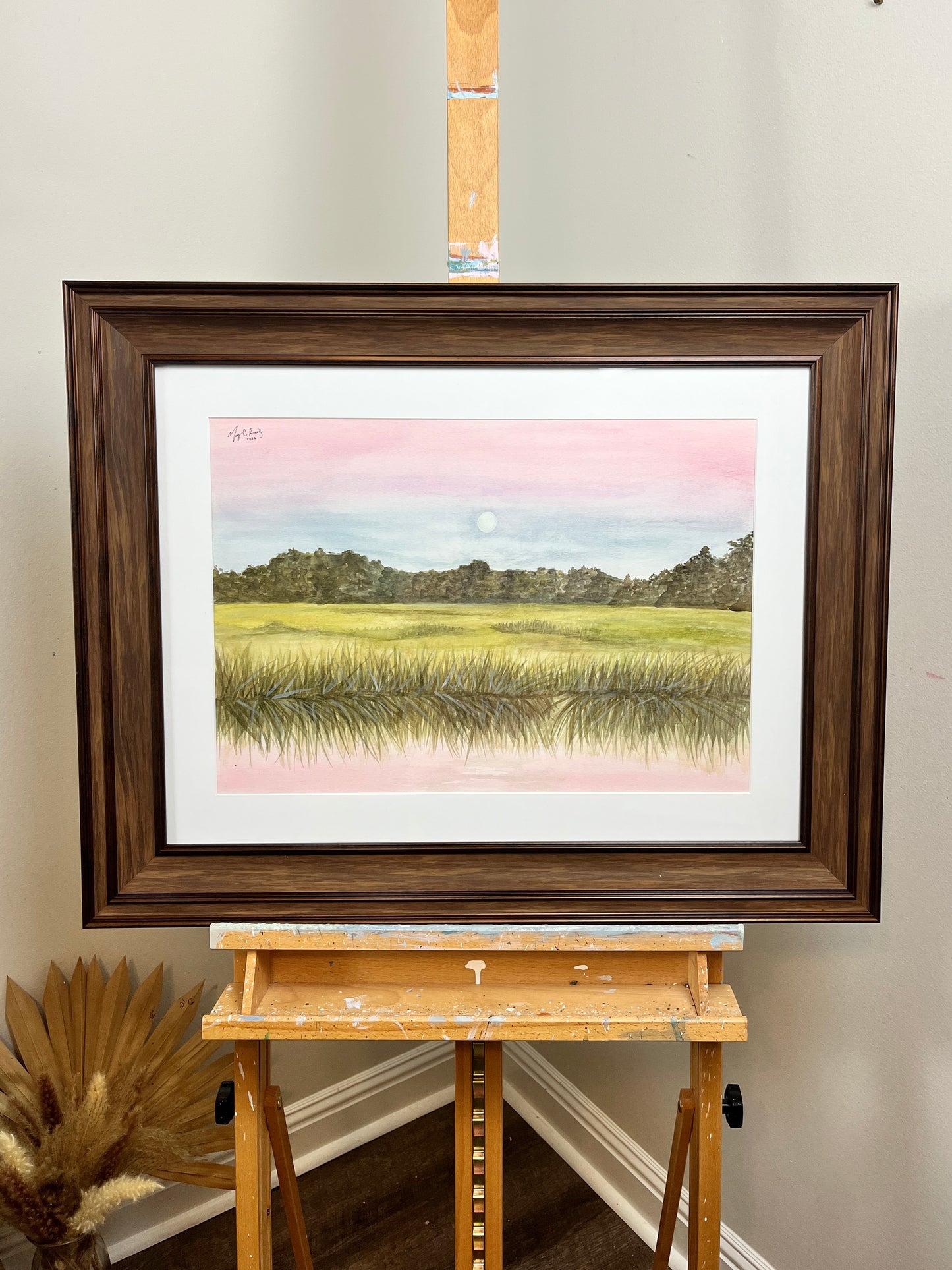 “Whispers in the Marsh Pt.2” Original Watercolor 18x24