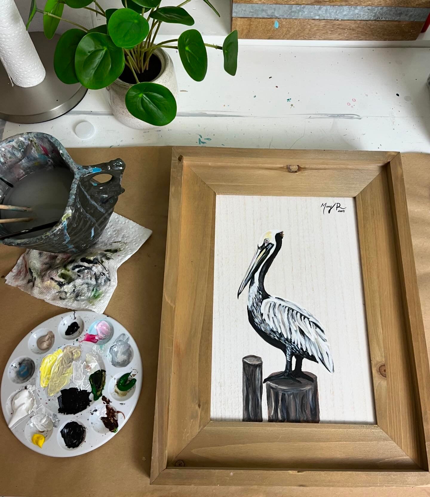 “ Pelican Point Pt. 2” Original Painting by Macey Cliatt Rewis