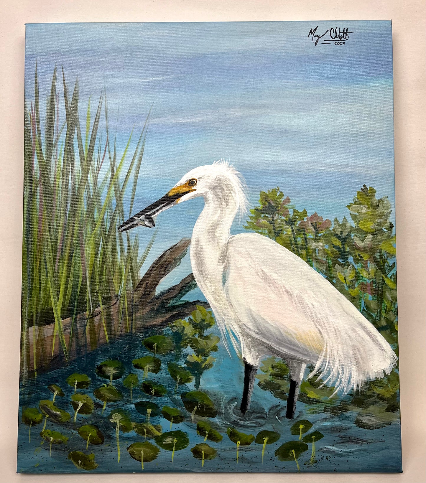 “Gracious Walker Pt.2” Original Acrylic Painting on Canvas by Macey Cliatt