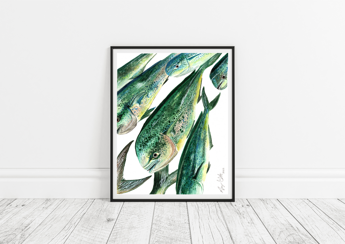 Catch of the Day" Watercolor Print by Macey Cliatt