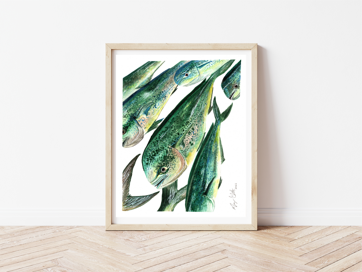 Catch of the Day" Watercolor Print by Macey Cliatt