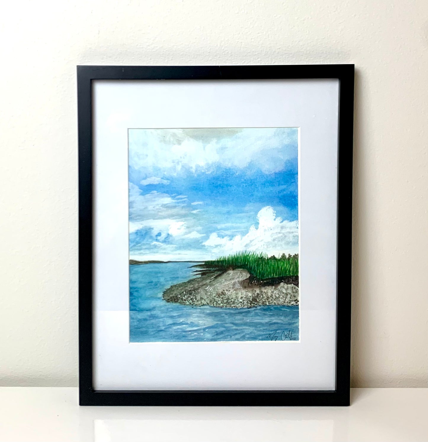 “Monday Getaway” Original Watercolor Painting on paper by Macey Cliatt