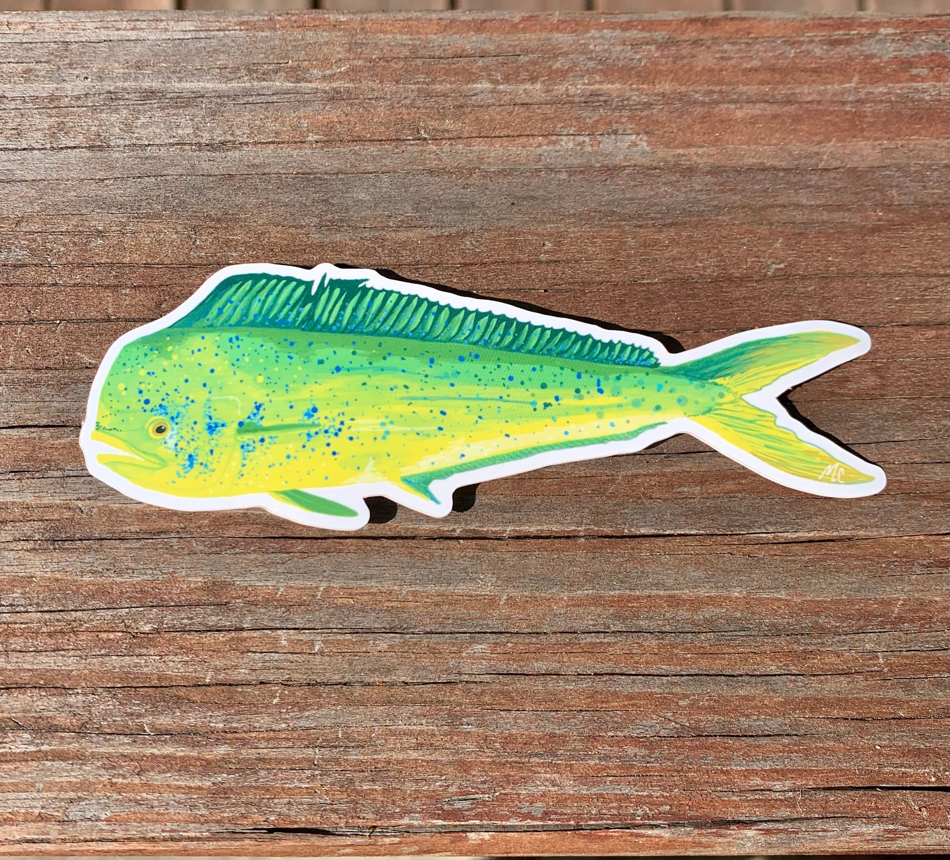 Mahi Mahi Fish Sticker, Accessories
